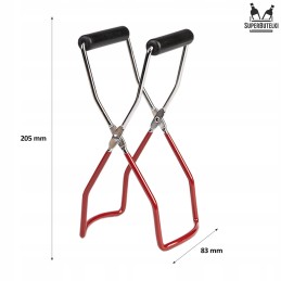 Griebtuvas karštiems stiklainiams išimti.