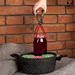 Griebtuvas karštiems stiklainiams išimti.