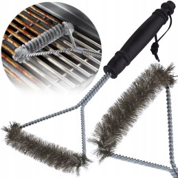 Grilio valymo šepetys, grotelių grandiklis