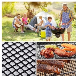 Tinklinis kilimėlis, BBQ grilio kepimo padėklas, 42x36