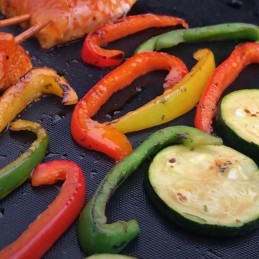 Grilio kilimėlis 6 vnt 40x33 tefloninis kepimo kilimėlis