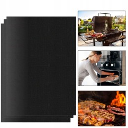 Grilio kilimėlis 6 vnt 40x33 tefloninis kepimo kilimėlis