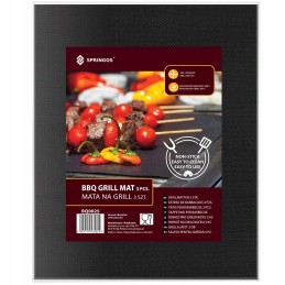 Grilio kilimėlis 6 vnt 40x33 tefloninis kepimo kilimėlis