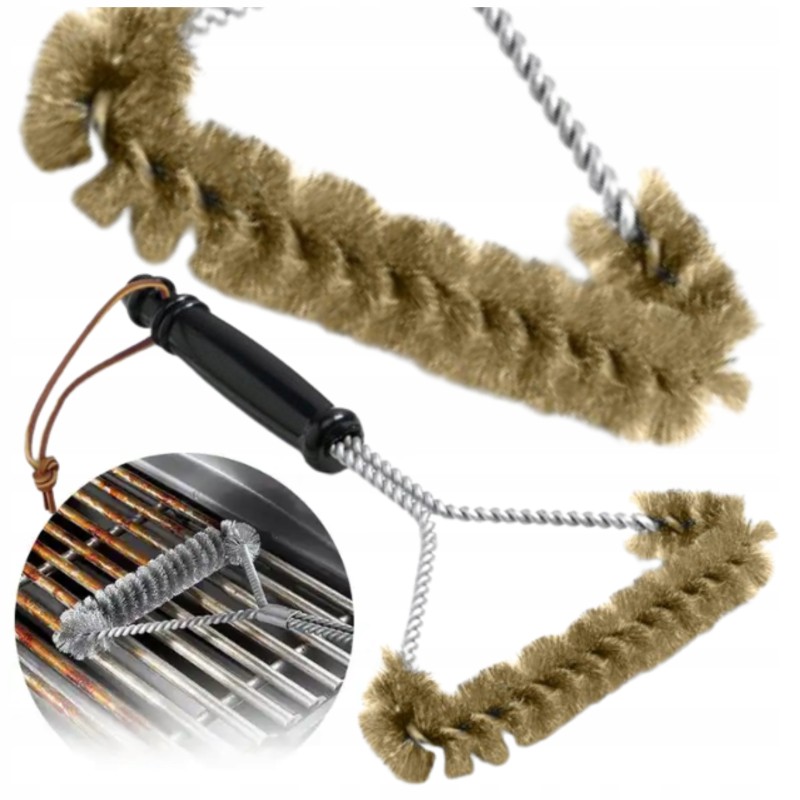 Praktiškas grilio valymo šepetys