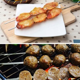 Leaderhoff kebabo lazdelės 48 cm 6 vnt.