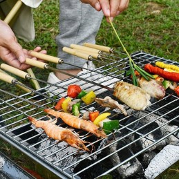 Leaderhoff kebabo lazdelės 48 cm 6 vnt.