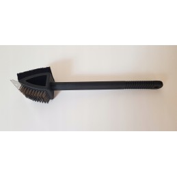 3in1 ilgio grilio valymo šepetys