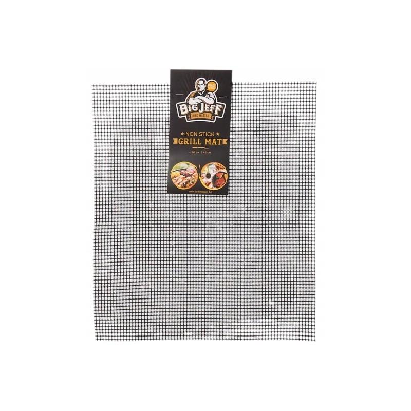 Didelis jeff grilio kilimėlis nelipniam griliui 42x36cm