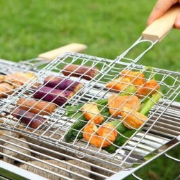 Grilio grotelės žuviai, mėsai ar daržovėms