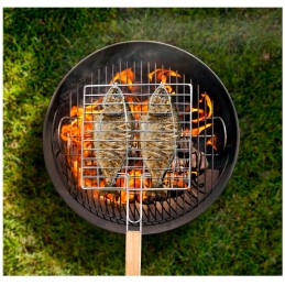 Grilio grotelės žuviai, mėsai ar daržovėms