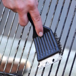 Šepetėlis su grandikliu grotelių valymui, grotelės, 44 cm