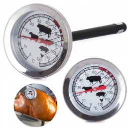 Virtuvinis termometras mėsos kepimui ir rūkymui, 0-120°C