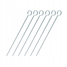 41 cm plokšti kebabo iešmeliai šampano grilyje 12 vnt