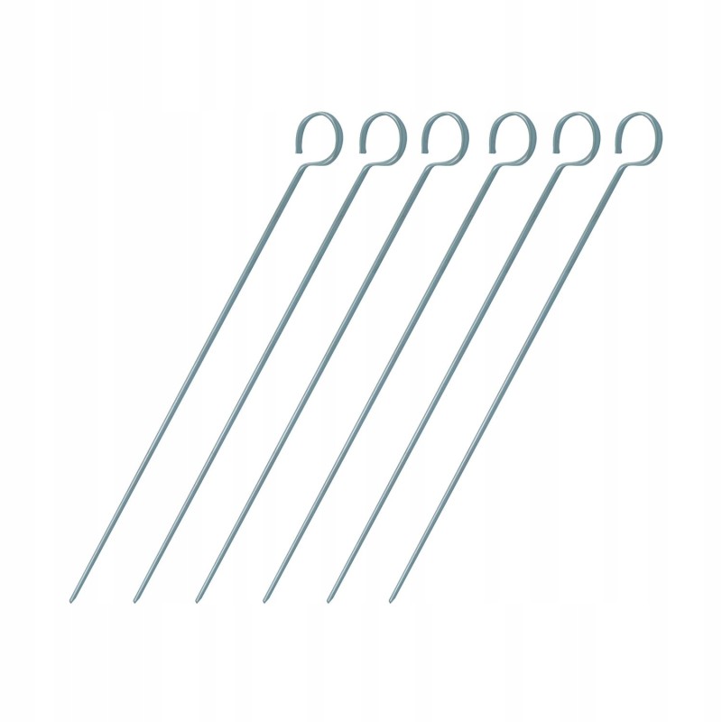 41 cm plokšti kebabo iešmeliai šampano grilyje 12 vnt