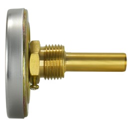 Apvalus ciferblatas termometras 63mm 1 2 centrinio šildymo krosnys