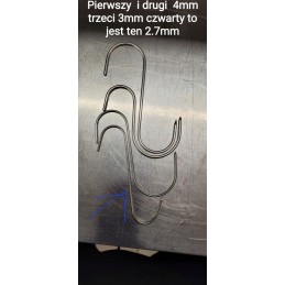 Stiprūs rūkymo kabliukai mėsai rūkyti, 15 vnt