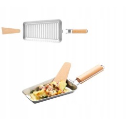 Grilio keptuvė daržovėms, mėsai ir mentele