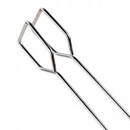 Grilio priedų rinkinys, 3 vnt., mentelė, žnyplės, šakutės