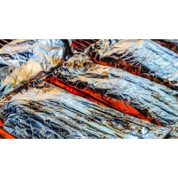 Maistinė aliuminio folija griliui, storas 8 metrų ritinys