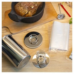 Plastikiniai maišeliai kumpio gamintojui, 1,5 kg, biovyno 20 vnt