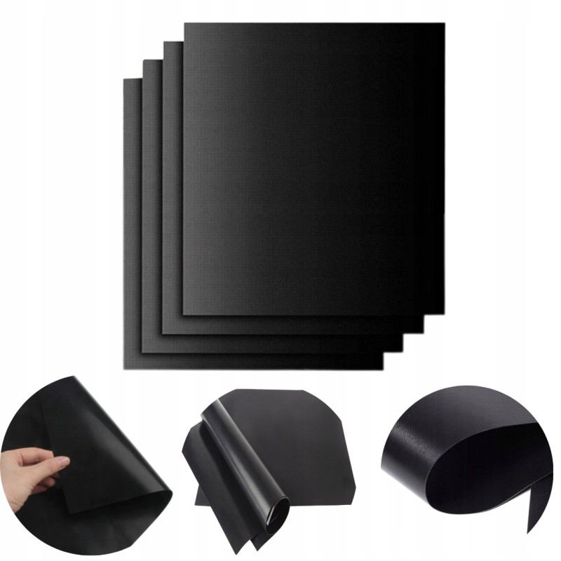 Tefloninis grilio kilimėlis, kepimo skardos, 4 vnt.