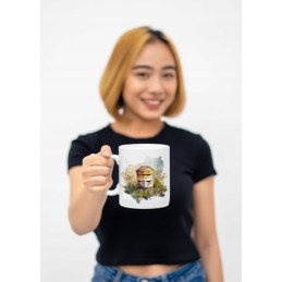 Siūlome keramikinį puodelį - 330 ml - puiki dovana, dovana kiekvienam - labai geras lenkiškas gaminys