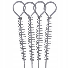 Plieniniai iešmeliai, skirti grilio iešmams 4