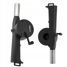 Manual grill fan for lighting the grill lund