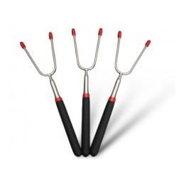 Teleskopinė šakutė šašlykui/laužui - 85cm