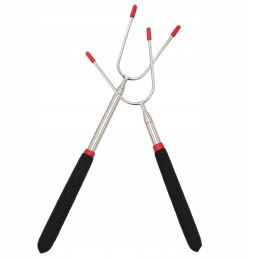 Teleskopinė šakutė šašlykui/laužui - 85cm