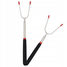 Teleskopinė šakutė šašlykui/laužui - 85cm