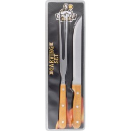 Kepsninės rinkinys, peilis, šakutė, stalo įrankiai, plieninis iešmas