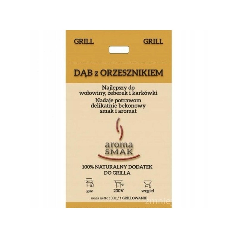 Ąžuolo granulės su hikorio aromatu ir skoniu