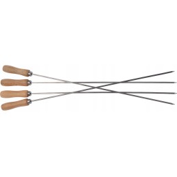 Plieniniai iešmai šašlykinių iešmams x4