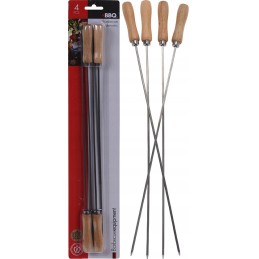 Plieniniai iešmai šašlykinių iešmams x4