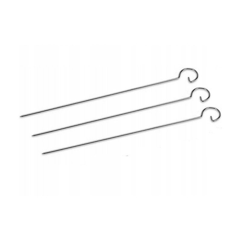 Praktiški, ilgi iešmai iš nerūdijančio plieno, 39 cm ilgio