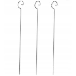 Praktiški, ilgi iešmai iš nerūdijančio plieno, 39 cm ilgio
