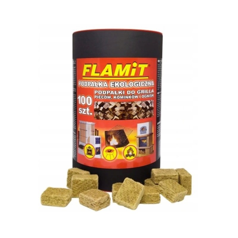 Ekologiškas kūrenimas židiniui, 100 vnt