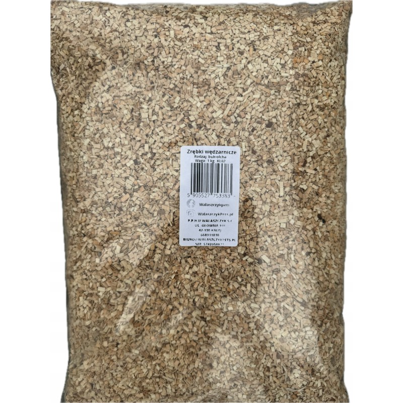 Rūkymo traškučiai buko-alksnio kl02 1 kg 4l