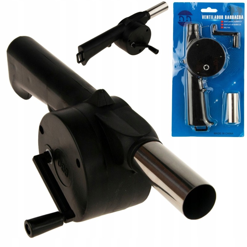 Do55 blower for lighting a grill, fire, fireplace, bbq