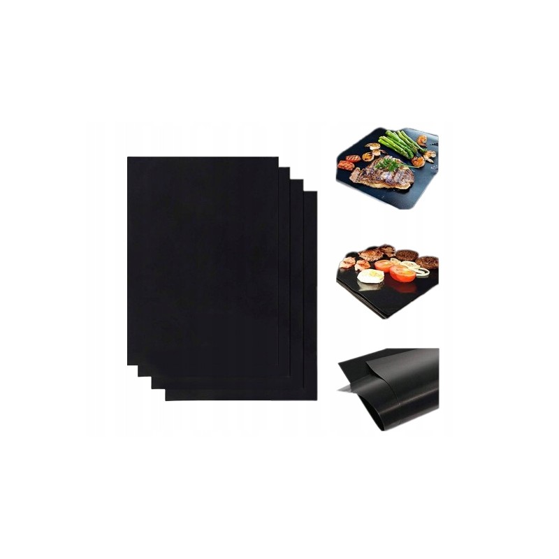 Tefloninis kilimėlis grilio kepimo skardoms 4 vnt