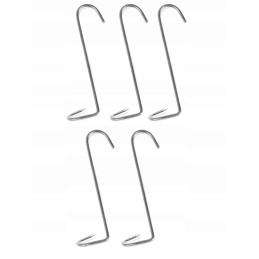 Borniak įsukami kabliukai 5 vnt. hw-02 (hw-02)