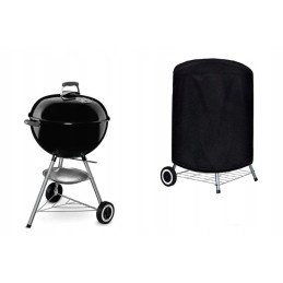 Apvalus grilio dangtis 56x71cm