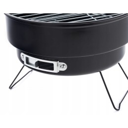 Anglies grilis mažas grilis 26x26cm nešiojamas turistinis grilis