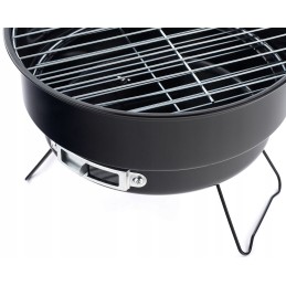 Anglies grilis mažas grilis 26x26cm nešiojamas turistinis grilis