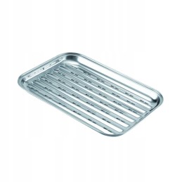 Grilio padėklas 34x24 cm, medžiaga plieninė
