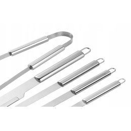 Priedai stalo įrankiai, kepsninės indai, sudėti į 6 viename dėklą