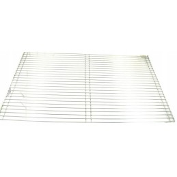 Nerūdijančio plieno grotelės kepsninei statyti, 58x30 cm