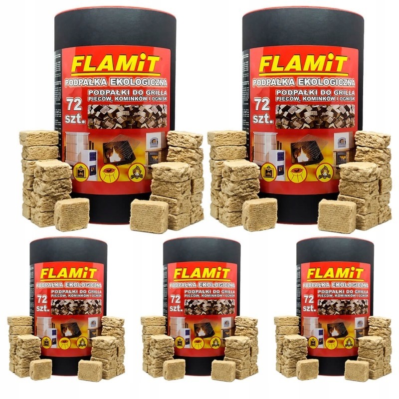 Flamit eko šķiltavas bārbekjū, kamīnam, plītij, 360 kubi, šķiltavas kubi