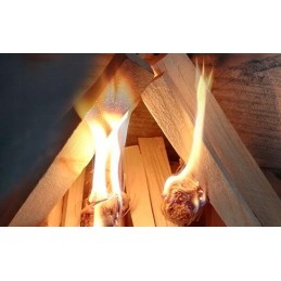 Ekologiškas kūrenimas, natūralus kūrenimas šašlykams, viryklė, židinys, 2kg